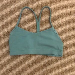 Blue/green lululemon sports bra